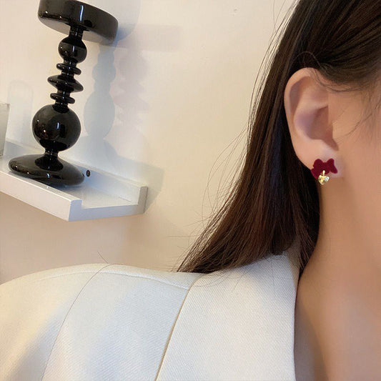 Bow Heart Earrings Combo