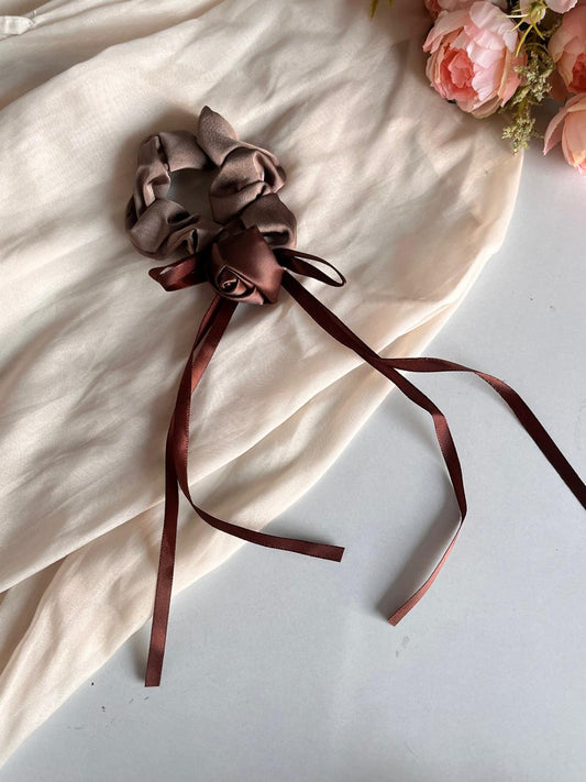 Rose Hairtie Scrunchies