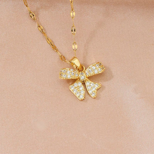Bow Season Necklace