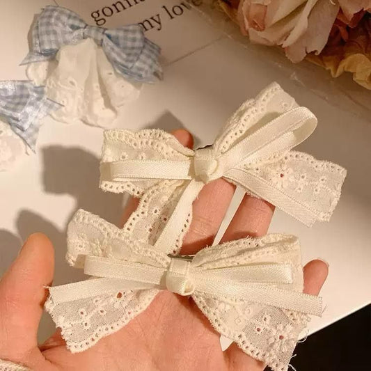 Vintage Core Bow Hair Pin