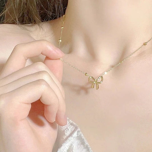 Cute Bow Necklace