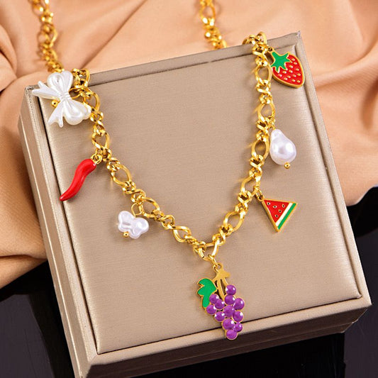 She’s a snack! Necklace