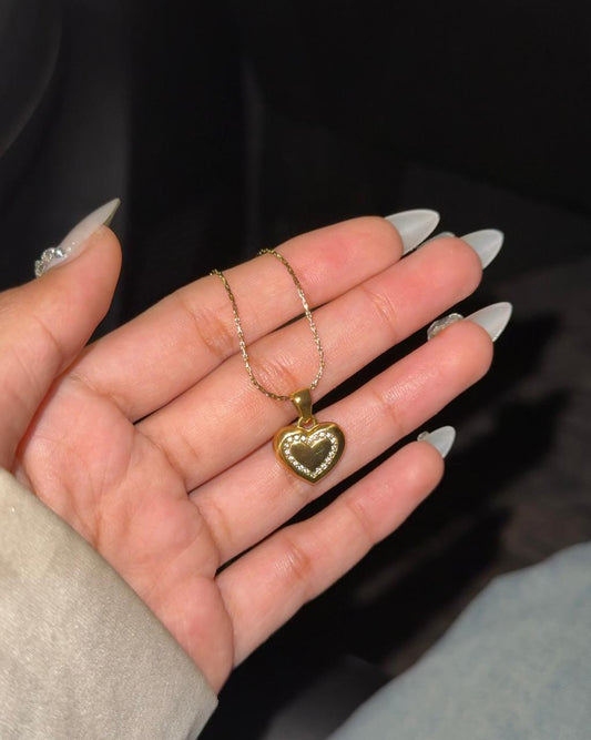 Hopeless Romantic Gold Necklace