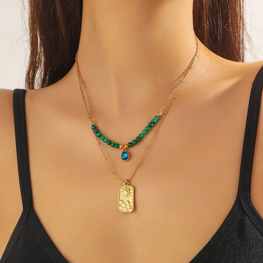 Alexandra Beaded Vintage Necklace