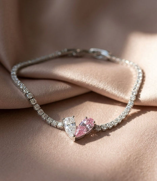 Half n Half Love Bracelet