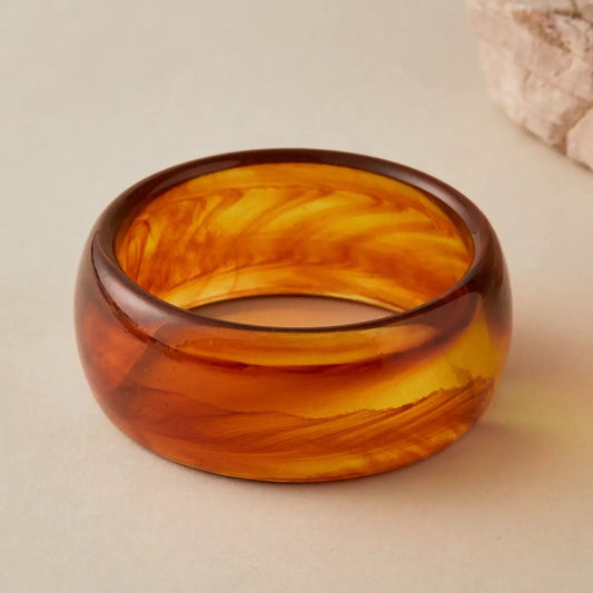 That Girl! Swirly Acrylic Bangle