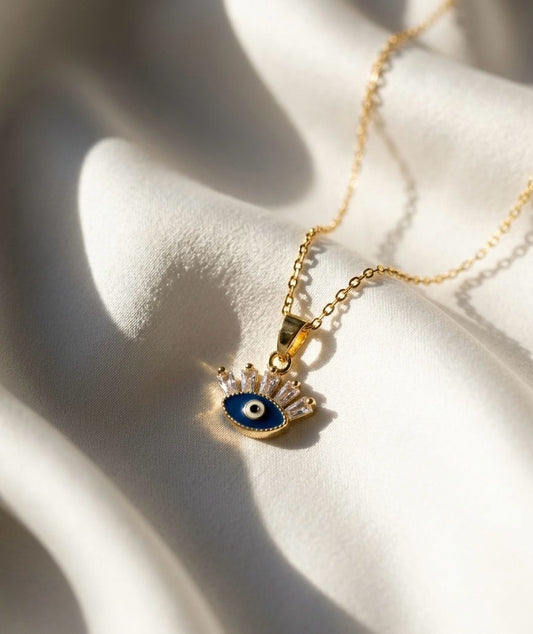 Tinkering Evil Eye Necklace