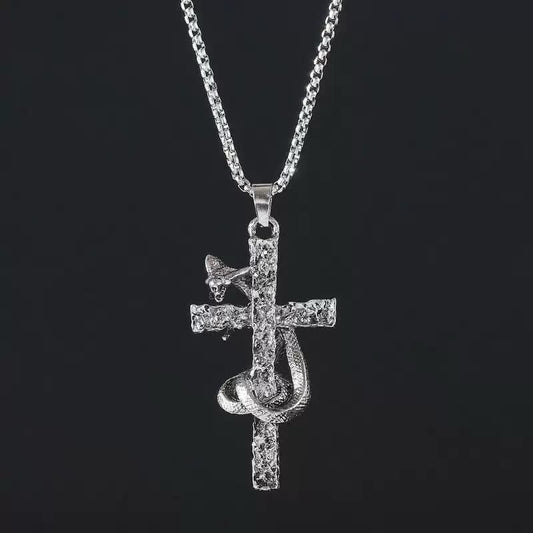Holy Sin! Cross Necklace