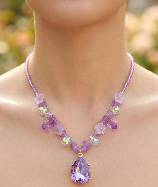 Violet Fantasy Crystal Choker