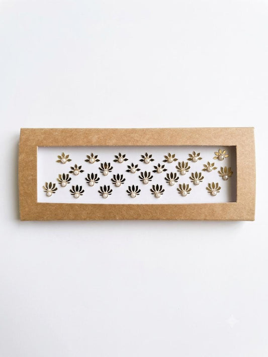 Rooh & Lotus Metallic Bindi Set