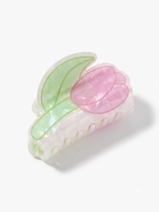 Pastel Bloom Tulip Claw Clip