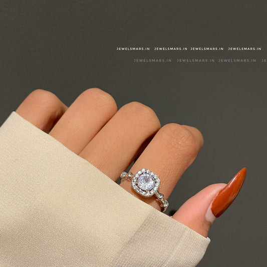 RINGED PROMISE RING (anti tarnish