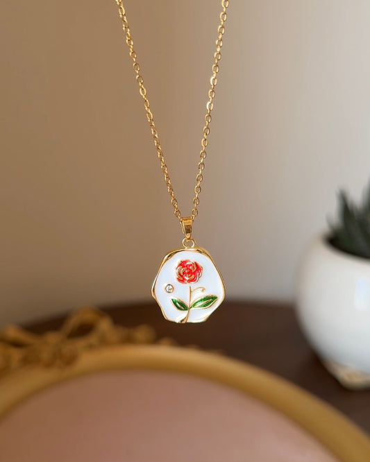 Rose for my Rose! Necklace