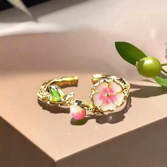 Emily Carnation Pink Ring