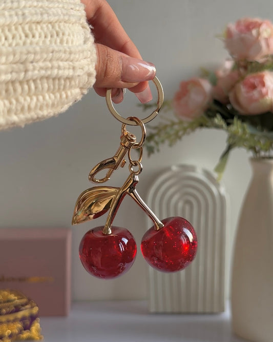 Hot n trending! Cherry Bag Charm