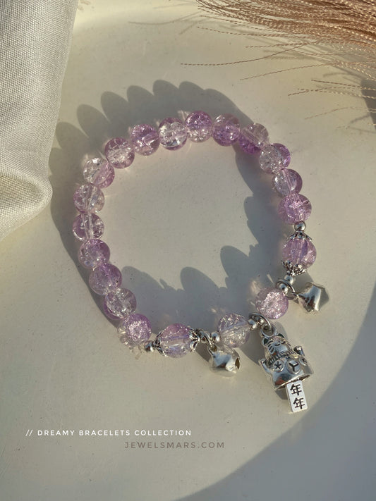 Hello Kitty Bracelet- purple