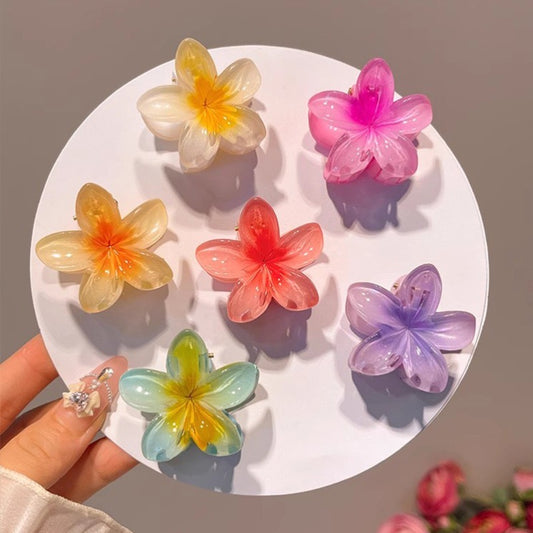 Pinteresty Floral Claw Clips -medium