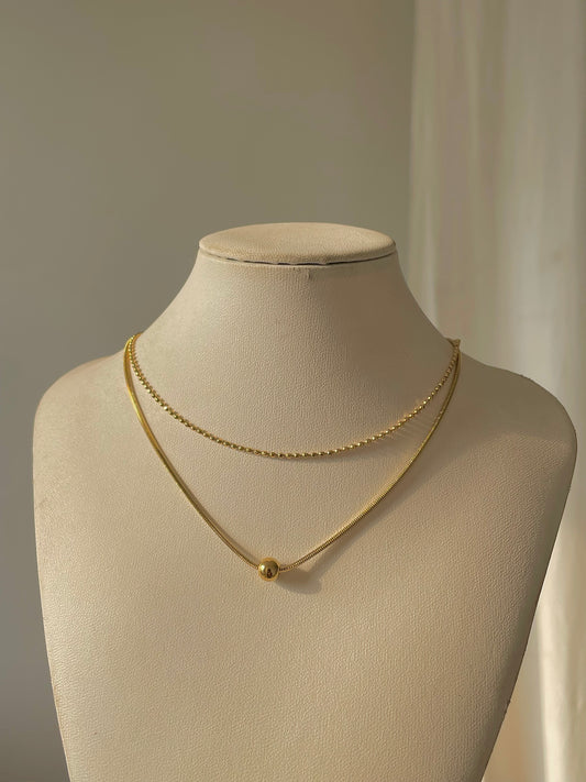 Ada Necklace [18k gold plated]