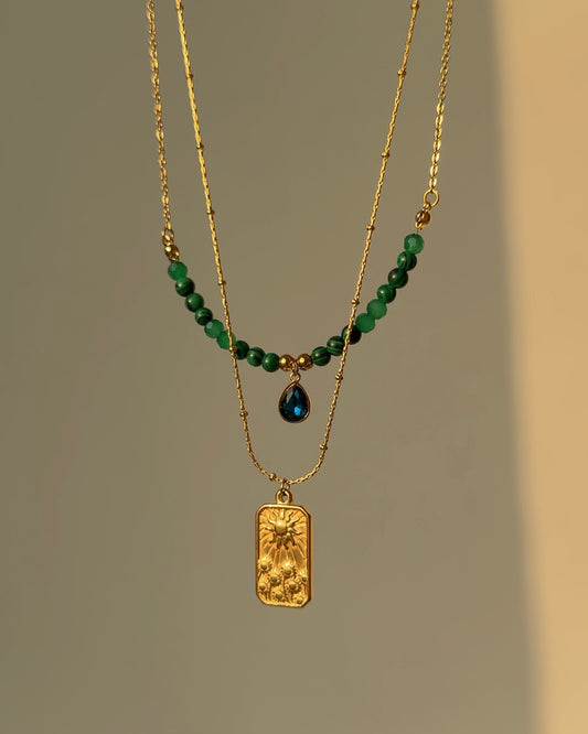 Alexandra Beaded Vintage Necklace