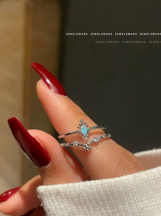 Tiara Dreamy Princess Ring- blue