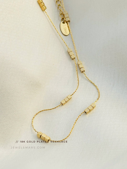 Milan Basic Necklace (18k gold plated)