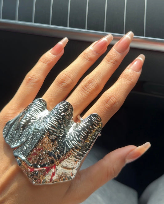 Liquid Armour Metallic Palm Ring