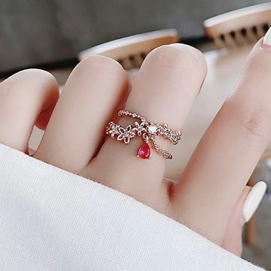 Wish Granted Magical Floral Ring