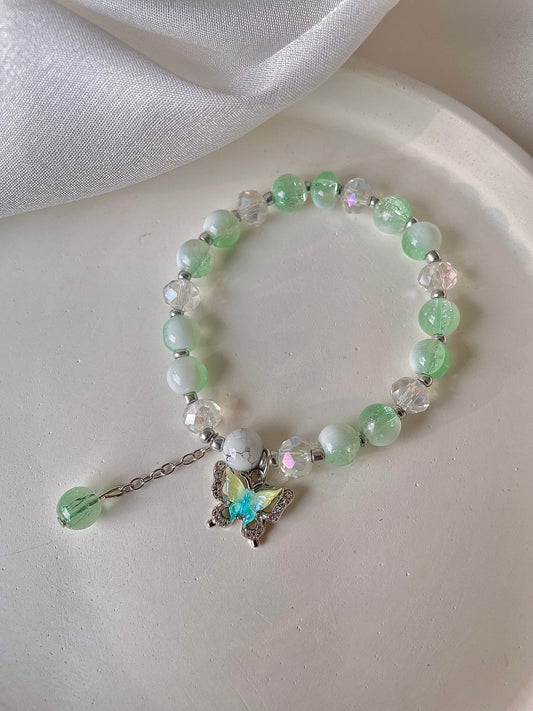 Angel Butterfly Dreamy Bracelet - green