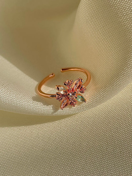 Melisa Dreamy Princess Ring- rosegold