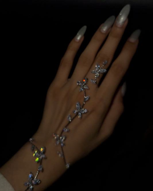 Blossom Glow hand jewellery