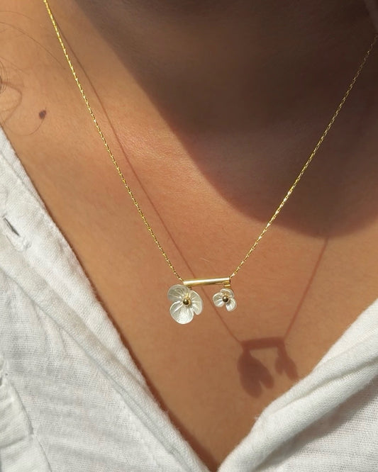 Nature Lover Necklace [18k Gold plated]