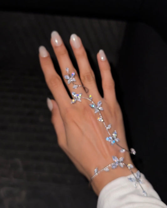 Blossom Glow hand jewellery