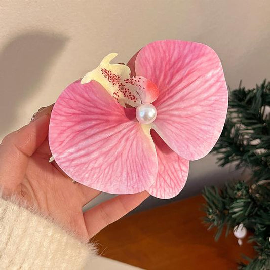 Orchid Hairpin- pink