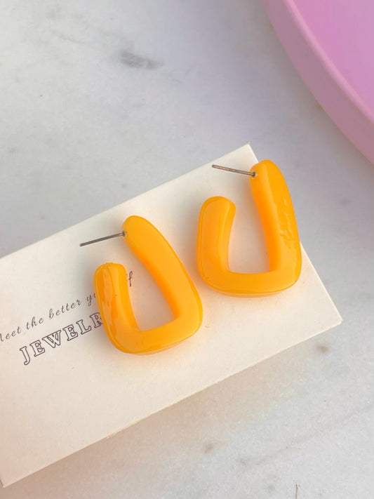 Sunshine Hoop Earrings