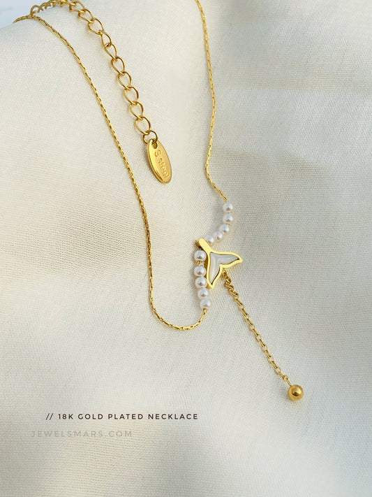 Sea Baby Necklace [18k gold plated]