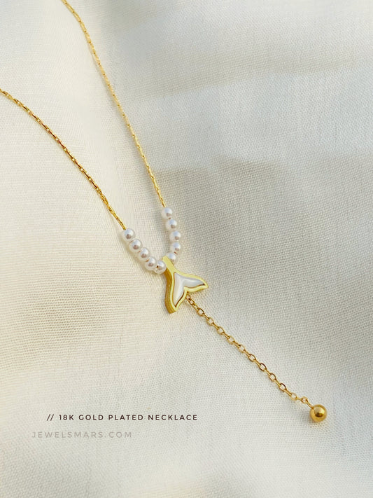 Sea Baby Necklace [18k gold plated]