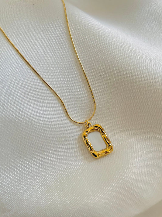 Reversible Necklace [18k gold plated]