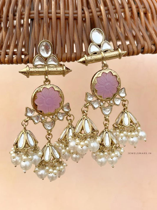 Bahara Earrings- purple