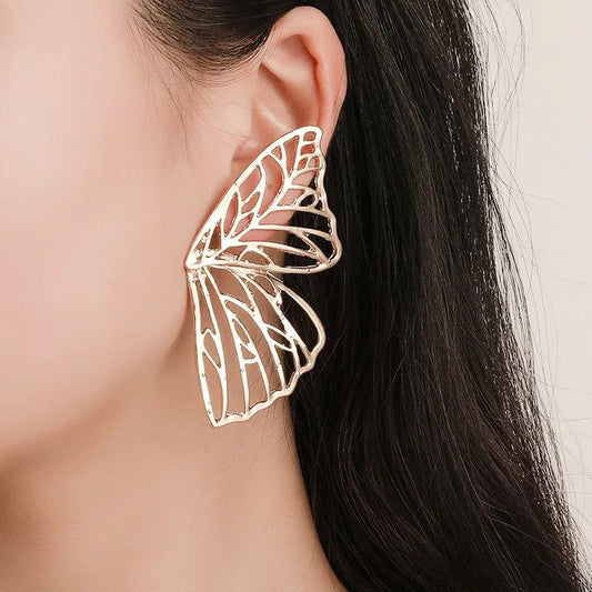 Butterfly Wings Statement Earrings