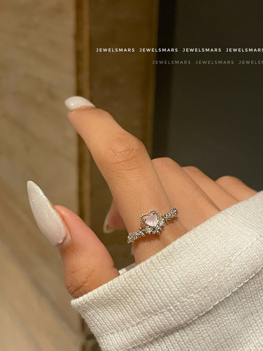 Magical Princess Crown Ring - silver