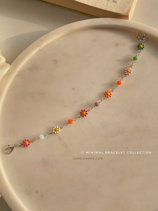 Daisy Lover Minimal Bracelet