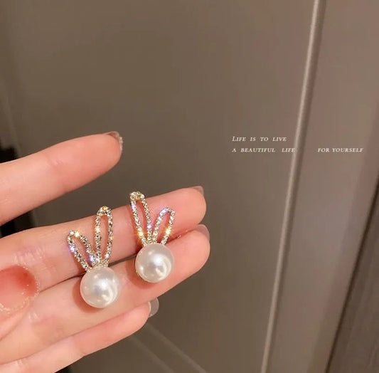 Cute Bunny Korean Earrings