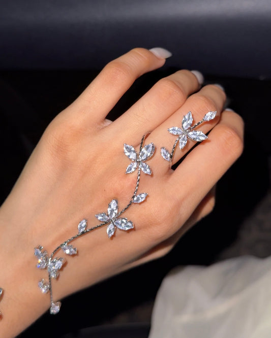 Blossom Glow hand jewellery