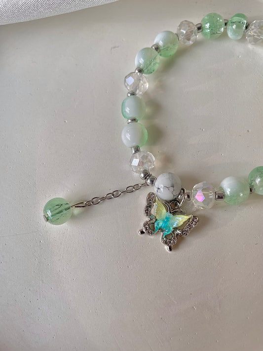 Angel Butterfly Dreamy Bracelet - green