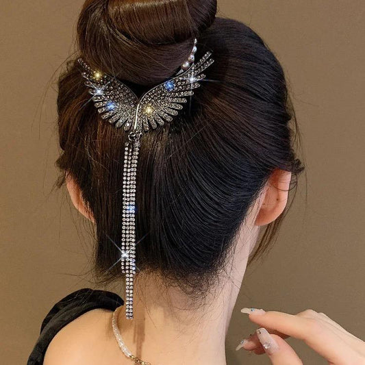 Elegant Butterfly Bun Hair Clip