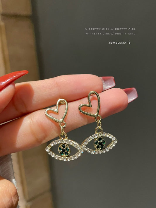 Evil eye Glam Earrings