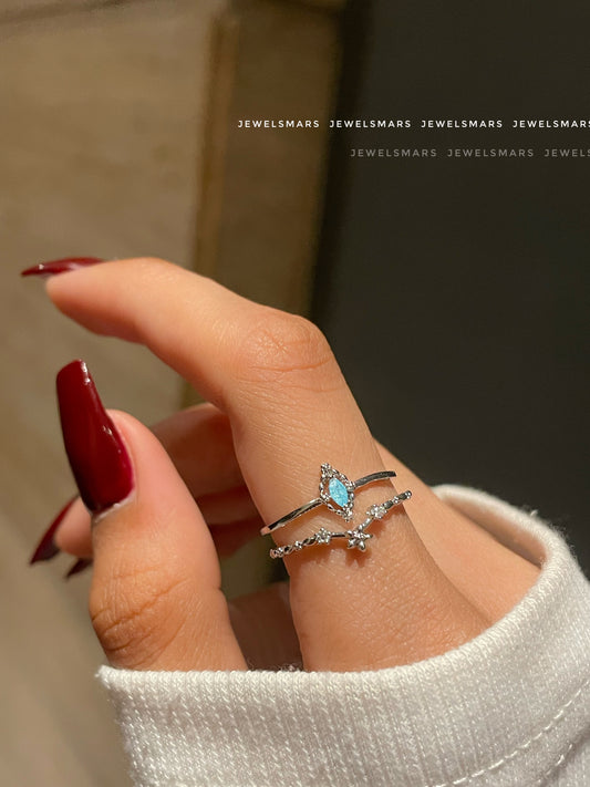 Tiara Dreamy Princess Ring- blue