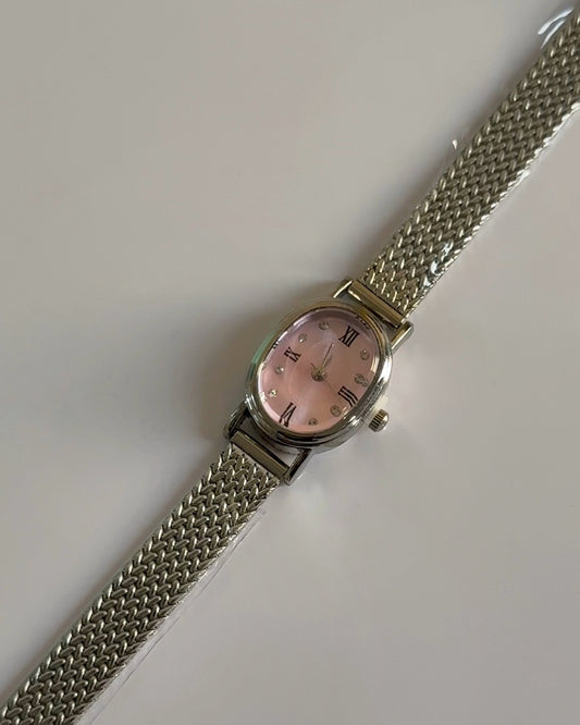 Blush Reverie Mesh Watch