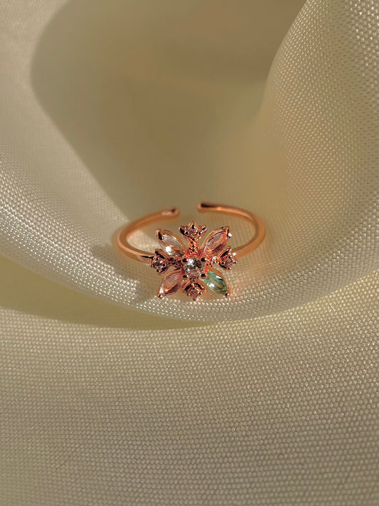 Melisa Dreamy Princess Ring- rosegold