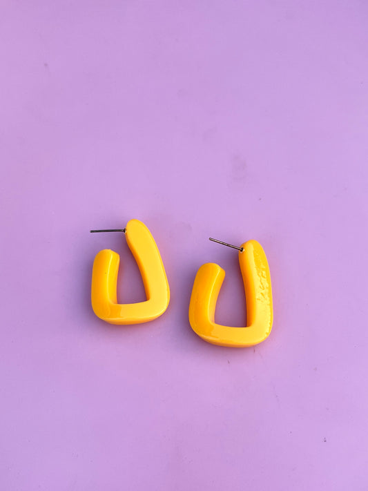 Sunshine Hoop Earrings